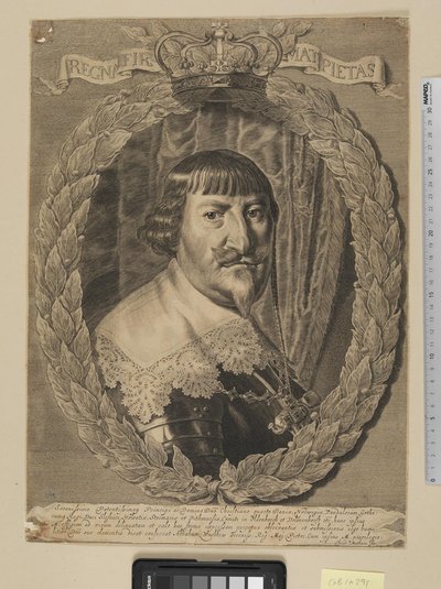 Christian IV, Koning van Denemarken door Theodor Matham
