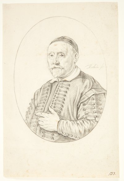 Jacob Oly (Oleaus) door Theodor Matham