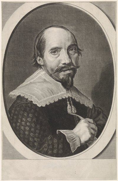 Portret van Theodore Bleuet door Theodor Matham