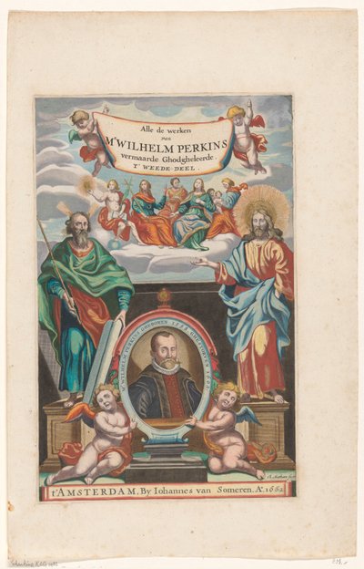 Portret van William Perkins door Theodor Matham