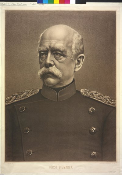 Rijkskanselier Graaf Bismarck door Theodor Mayerhofer