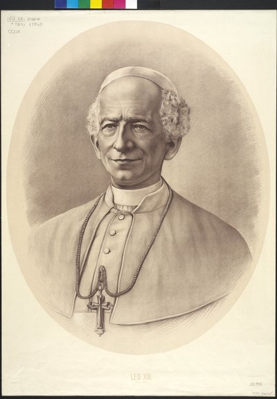 Paus Leo XIII door Theodor Mayerhofer