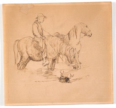 Watergeefscène door Theodor Philipsen