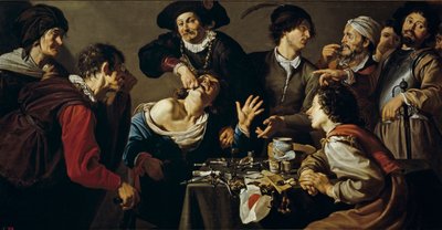 De kwakzalver door Theodor Rombouts