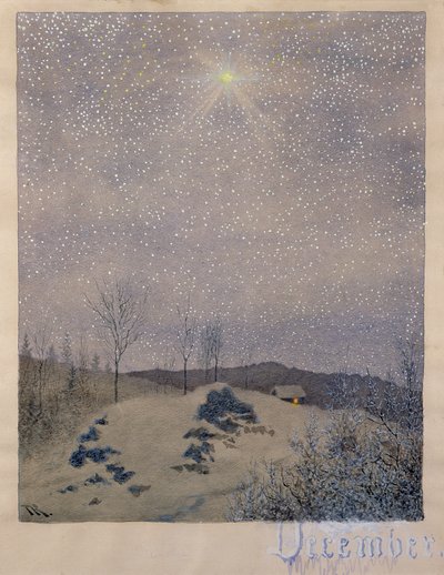 December door Theodor Kittelsen