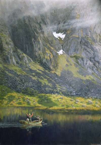 Echo door Theodor Kittelsen