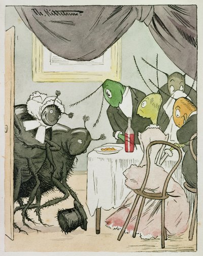 Gênante familiebanden door Theodor Kittelsen