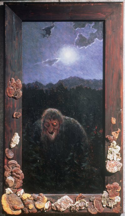 Onze huis trol door Theodor Kittelsen