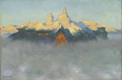 Soria Moria Paleis door Theodor Kittelsen