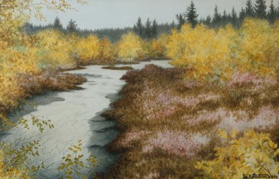 Stroom door Theodor Kittelsen