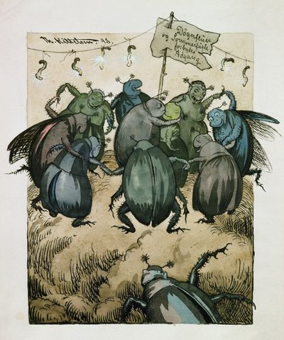 Zonder titel door Theodor Kittelsen