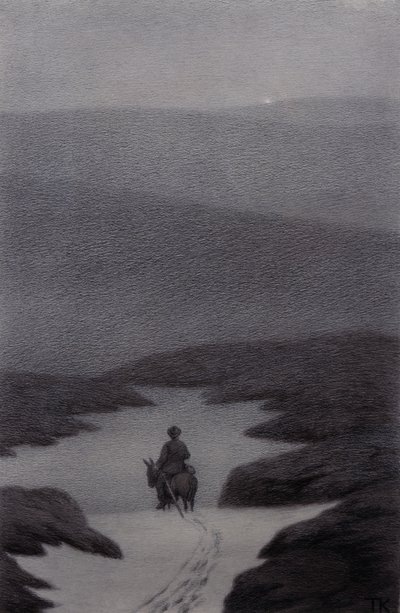Ja, ik zie iets ver weg zei de jongen, het glinstert door Theodor Kittelsen