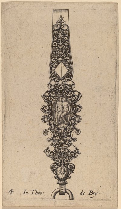 Ornament door Theodor de Bry