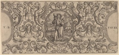 Ornament door Theodor de Bry