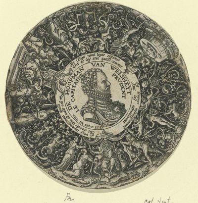 Portret van Willem I, prins van Oranje door Theodor de Bry