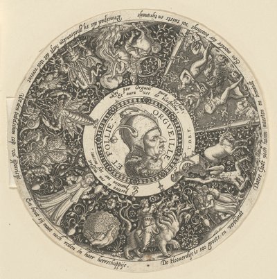 Trots en Waanzin (Orgeuille et Follie) door Theodor de Bry