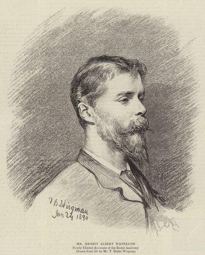 De Heer Ernest Albert Waterlow door Theodore Blake (after) Wirgman
