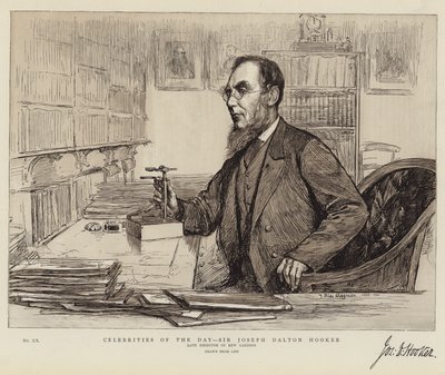 Beroemdheden van de Dag, Sir Joseph Dalton Hooker door Theodore Blake Wirgman