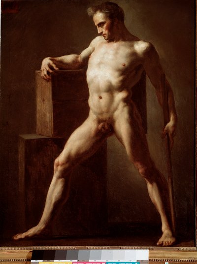 Academie door Theodore Gericault