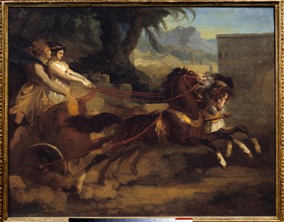 Oude tankrace door Theodore Gericault