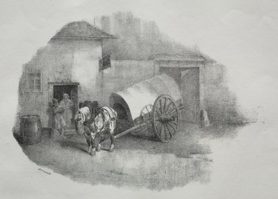 Karpaard uit de Limons door Theodore Gericault