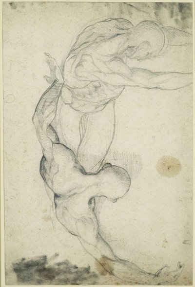 Géricault - Studie voor het vlot van de Medusa, 1818 door Theodore Gericault