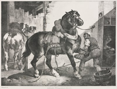 De Franse Maarschalk door Theodore Gericault