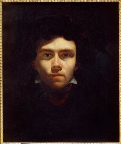 Portret van de schilder Eugene Delacroix (1798-1863) door Theodore Gericault