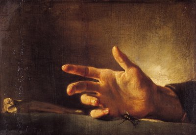 Studie van een Hand door Theodore Gericault