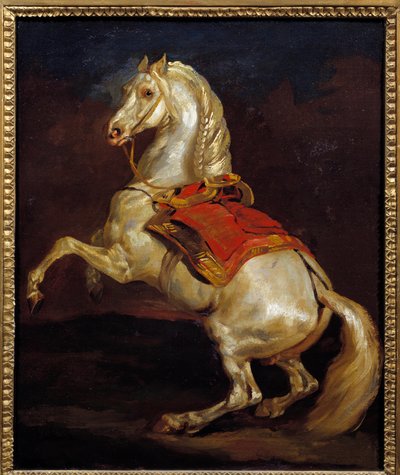 Tamerlan paard door Theodore Gericault