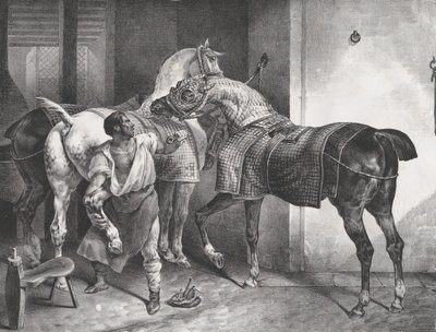 De Engelse smid door Theodore Gericault