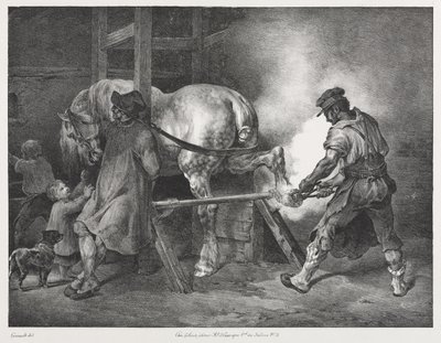 De Vlaamse smid door Theodore Gericault