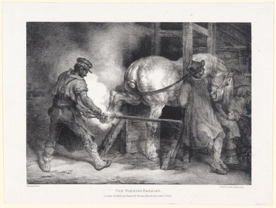 De Vlaamse hoefsmid door Theodore Gericault