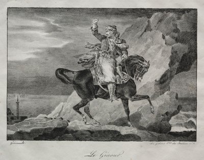 De Giaour, 1820 door Theodore Gericault