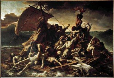 Het vlot van de Medusa door Theodore Gericault
