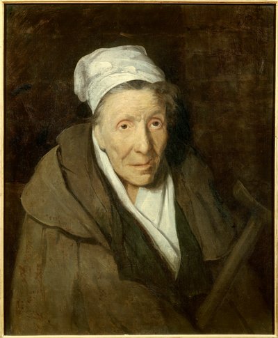 De gekke monomaan van het spel. door Theodore Gericault
