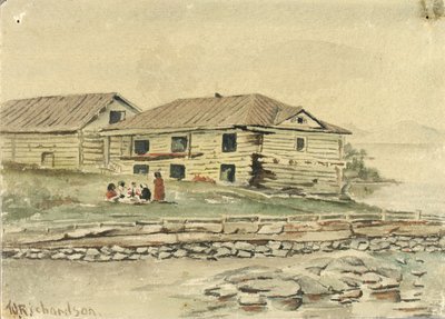 Gebouwen die vervallen, Alaska door Theodore J. Richardson