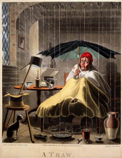 Een dooi, prent gemaakt door George Hunt, 1827 door Theodore Lane