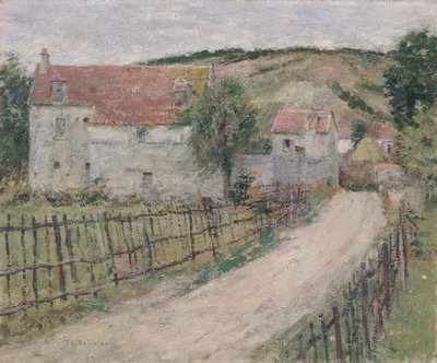 De Oude Molen, ca. 1892 door Theodore Robinson