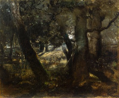 Fazanterie in het Bos van Compiègne door Theodore Rousseau