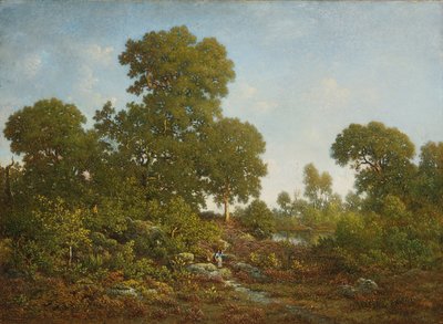 Lente, ca. 1860 door Pierre Etienne Theodore Rousseau