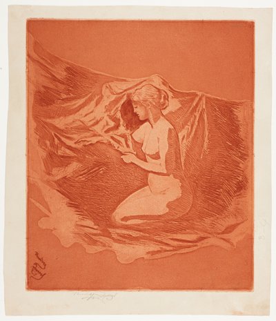Gloed van kolen door Theodore Roussel