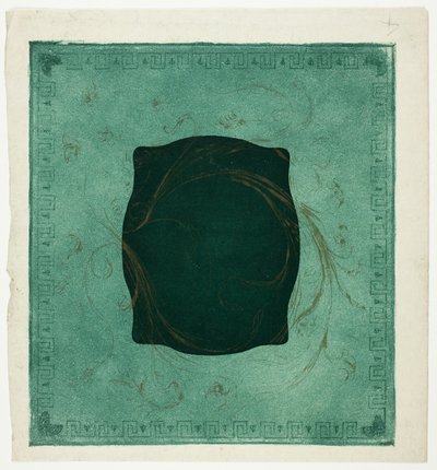 Mount voor laatste klaprozen door Theodore Roussel