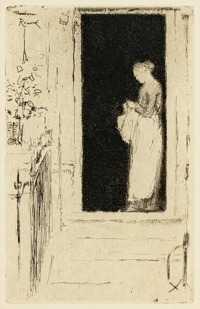 Penelope, Een Deur Chelsea door Theodore Roussel