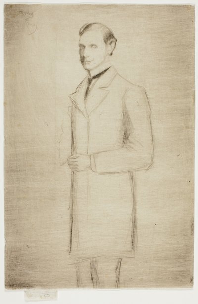Portret van Walter Dowdeswell, Esq. door Theodore Roussel