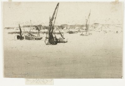 Spoorbrug, Chelsea door Theodore Roussel