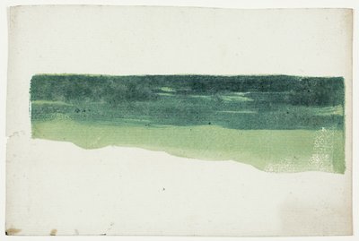 De zee bij Bognor door Theodore Roussel