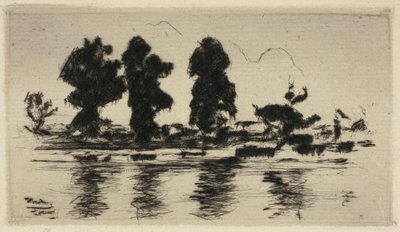 De Theems, avond door Theodore Roussel