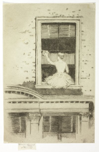 De glazenwasser door Theodore Roussel