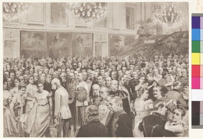 Hofbal in de Redoutezaal door Theodore Zasche